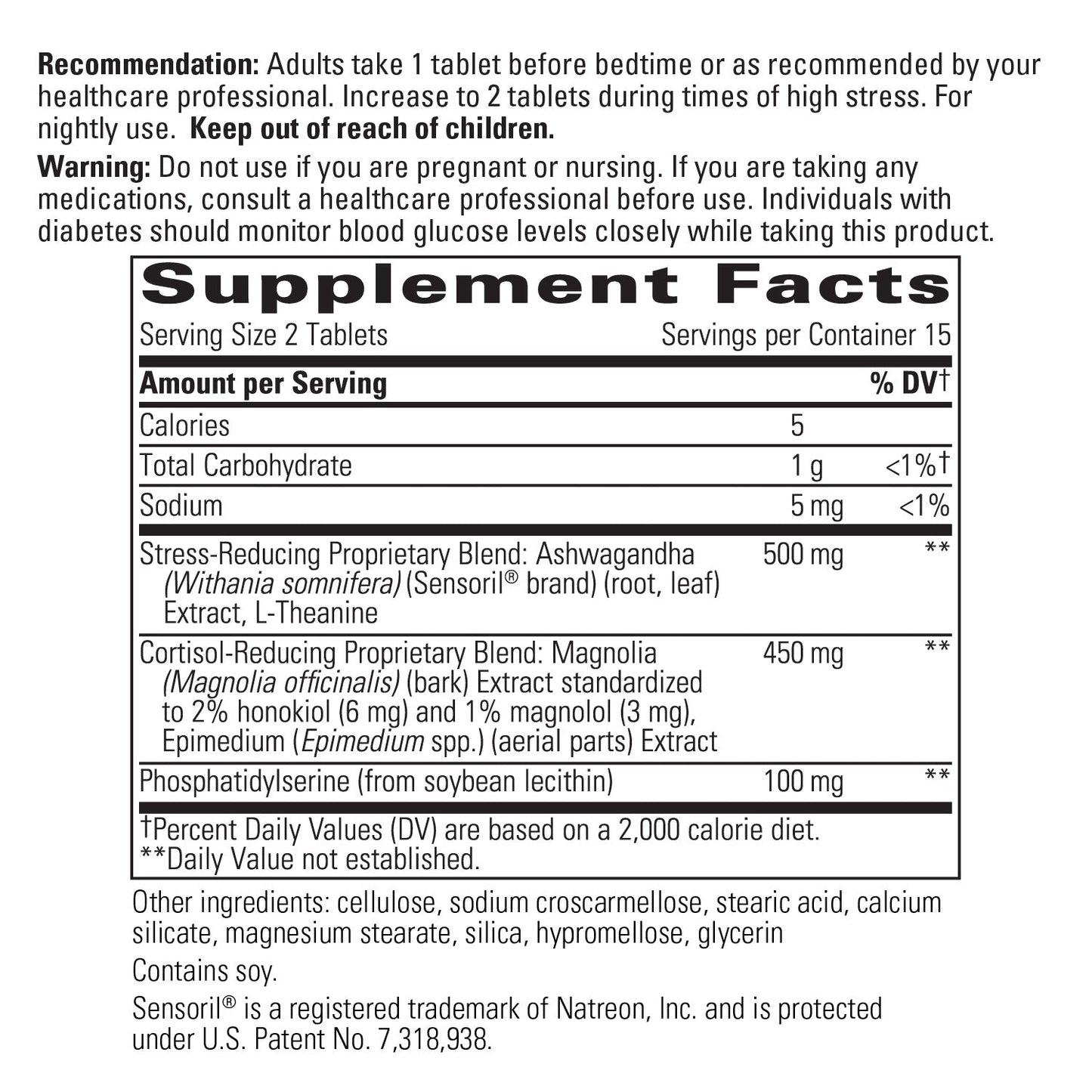 Integrative Therapeutics Cortisol Manager - Adrenal Health Support Supplement for Healthy Stress Response* - Vegan, Dairy-Free & Gluten-Free - 90 Capsules (45 Servings)